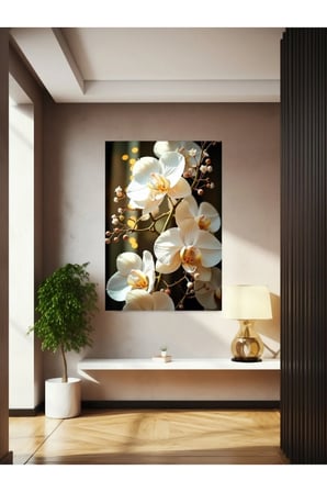 Çiçek Cam Tablosu Ev Dekorasyon,balkon Dekorasyonu,dekoratif,duvar Tablo,mutfak Tablo,hediyelik
