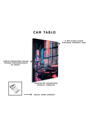 Space/Uzay Yapay Zeka Özel Tasarım Cam Tablo Ofis, Mutfak Çocuk Odası, Salon 225