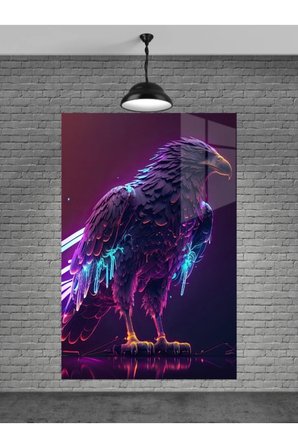 Kartal Cam Tablo Ev Dekorasyon,balkon Dekorasyonu,dekoratif,duvar Tablo,mutfak Tablo,hediyelik
