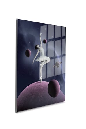 Space/Uzay Yapay Zeka Özel Tasarım Cam Tablo Ofis, Mutfak Çocuk Odası, Salon 139