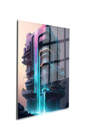 Space/Uzay Yapay Zeka Özel Tasarım Cam Tablo Ofis, Mutfak Çocuk Odası, Salon 68