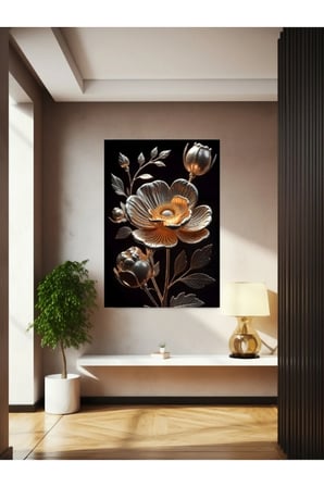 Çiçek Cam Tablosu Ev Dekorasyon,balkon Dekorasyonu,dekoratif,duvar Tablo,mutfak Tablo,hediyelik