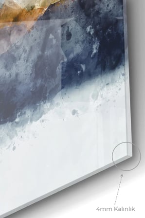 Modern Art | Manzara Temalı Cam Tablo | 50x70 Cm