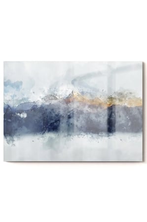 Modern Art | Manzara Temalı Cam Tablo | 50x70 Cm