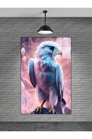 Beyaz Kartal Cam Tablo Ev Dekorasyon,balkon Dekorasyonu,dekoratif,duvar Tablo,mutfak Tablo