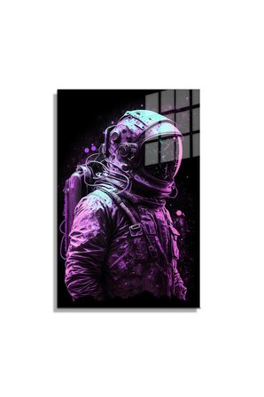 Space/Uzay Yapay Zeka Özel Tasarım Cam Tablo Ofis, Mutfak Çocuk Odası, Salon 61