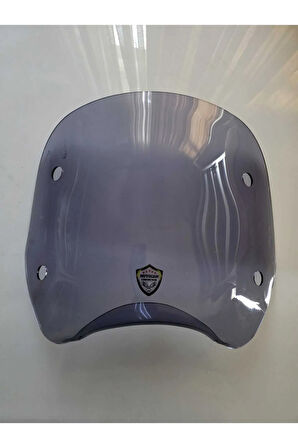MOTOCAM Piaggio Beverly 500 Ön Uzatma Camı 2001-2007 Model 34cm Füme Renkli 4mm APARATSIZDIR