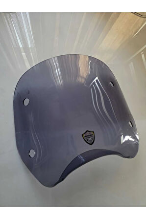 MOTOCAM Piaggio Beverly 500 Ön Uzatma Camı 2001-2007 Model 34cm Füme Renkli 4mm APARATSIZDIR