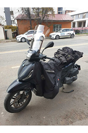 Piaggio Beverlys 400 Siperlik Ön Cam 2021 2024 Model 44cm Şeffaf Renkli 4mm
