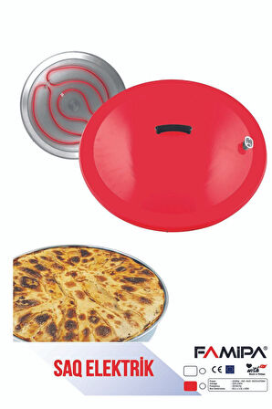 Elektrikli Katmer Sacı Börek Sacı Ekmek Sacı Katmer Tavası  2500 W - 55 CM