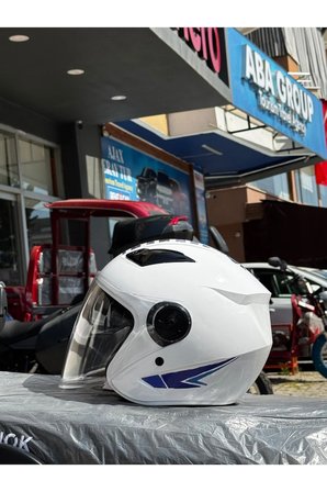 GÜNEŞ VİZÖRLÜ MOTOSİKLET KASKI - MEVZUATA UYGUN