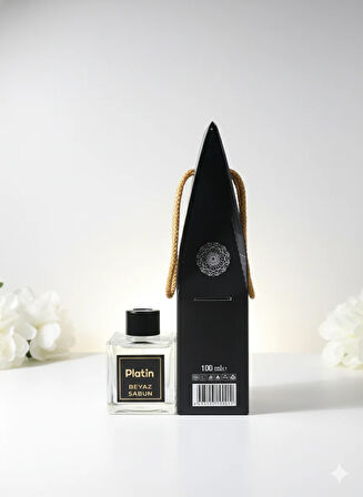 Platin Beyaz Sabun Bambu Çubuklu Oda Kokusu 100ml