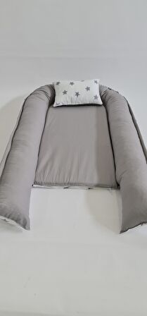 BÜYÜK BOY BABYNEST BEBEK YUVASI YATAĞI 0-24 AY KULLANIM 5cm SÜNGER