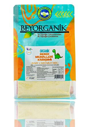 Organik Bebek Muhallebisi (YULAFLI) 200gr (2 Adet)