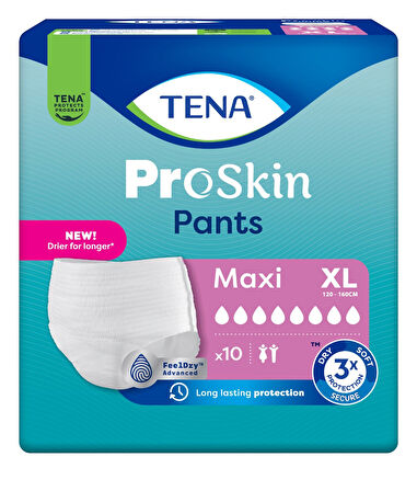 TENA 8 Damla Emici Külot XLarge Büyük Boy 10 Adet