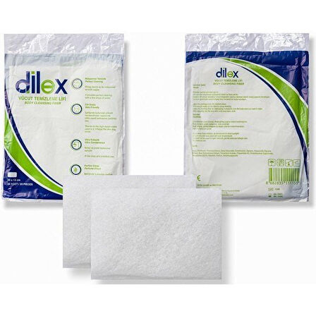 DİLEX VÜCUT TEMİZLEME SÜNGERİ 100 PAKET