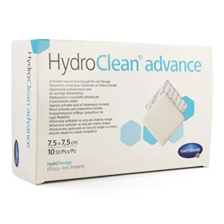 HARTMANN HYDROCLEAN ADVANCE YARA TEMİZLEME PEDİ 7,5 CM X 7,5 CM 1 ADET