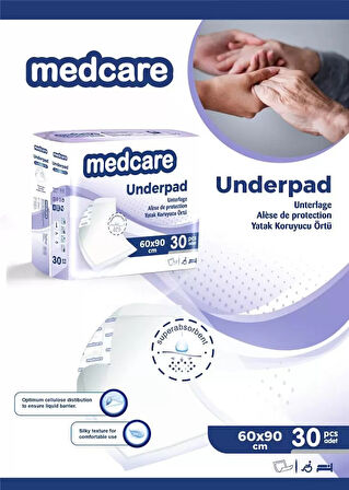 MEDCARE YATAK KORUYUCU 60*90  60 ADET