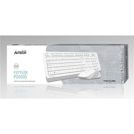 A4 Tech Fg1010 2.4G Beyaz Q Fn-Mm Klv+Optik Mouse