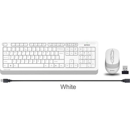 A4 Tech Fg1010 2.4G Beyaz Q Fn-Mm Klv+Optik Mouse