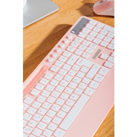 Everest KM-9676 Pempe Multimedya Tablet-Telefon Standlı Klavye + Mouse