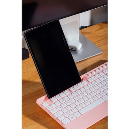 Everest KM-9676 Pempe Multimedya Tablet-Telefon Standlı Klavye + Mouse