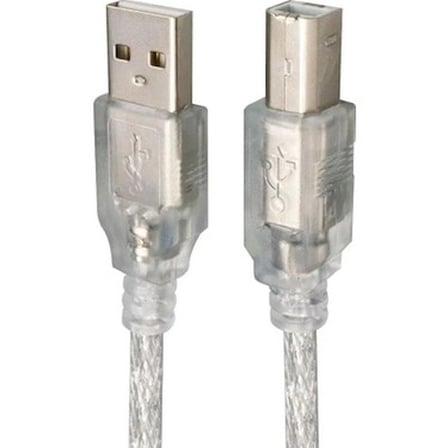 Şeffaf 7 Metre USB 2.0 Kablosu, Yazıcılar İçin Uygun