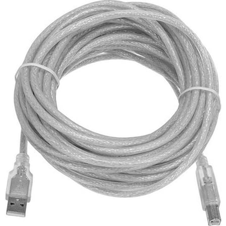 Şeffaf 7 Metre USB 2.0 Kablosu, Yazıcılar İçin Uygun