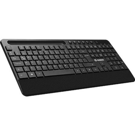 Everest KM-9676 Siyah Multimedya Tablet-Telefon Standlı Klavye + Mouse