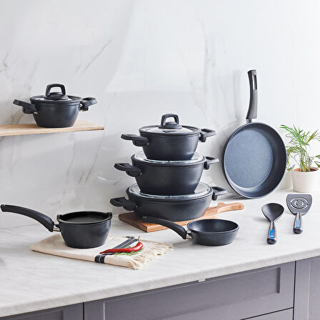 Karaca Biodiamond Powerful 14 Parça Tencere Seti