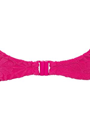 DeFacto Fall in Love Regular Fit Çiçekli Jakarlı Bikini Üstü B6901AX24SMPN615