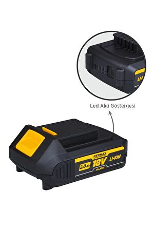 RTX1802 X-Lion Akü Yedek Batarya 2.0 Ah
