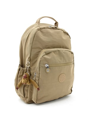 Unisex Suya Dayanıklı Krinkıl Kumaş Çok Gözlü Büyük Boy Laptop Okul Ve Sırt Çantası SRG