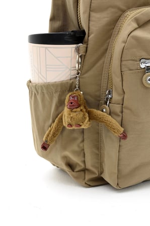 Unisex Suya Dayanıklı Krinkıl Kumaş Çok Gözlü Büyük Boy Laptop Okul Ve Sırt Çantası SRG