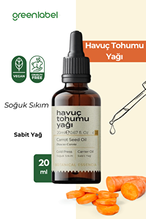 Greenlabel Havuç Yağı 20 ml