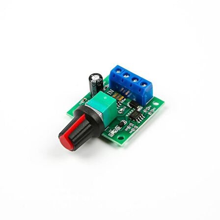 1.8V, 3V, 5V, 6V, 12V 2A PWM DC Motor Hız Kontrol Modülü