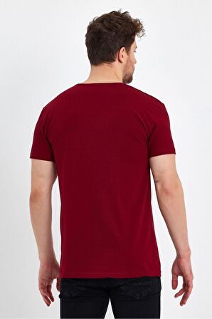 Erkek Bisiklet Yaka Basic Tişört