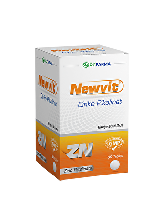 Newvit Çinko Pikolinat 60 Tablet