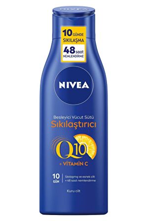 Nivea Sıkılaştırıcı Vücut Sütü Q10 C Vitamini 250ml,10 Günde Sıkılaştırır,kuru Cilt 4005900790378