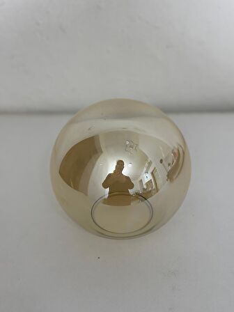 Glob Bal Cam Avize Camı