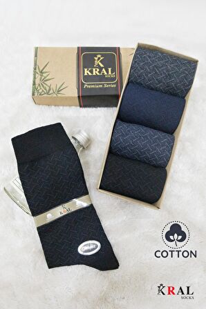Erkek Çorap Cotton Dikişsiz Jakarlı Mevsimlik Uzun Çorap