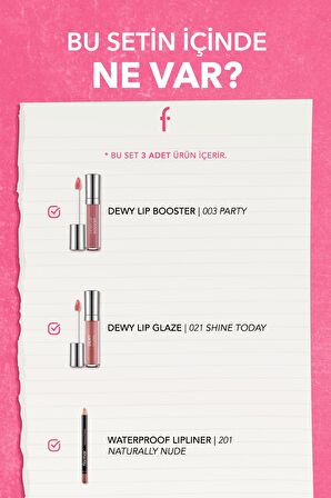 Flormar Gloss& Define Makyaj Seti