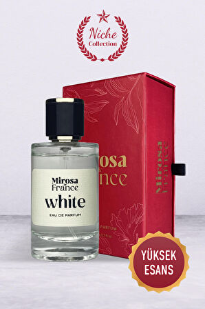 Mirosa de France White Niche Collection Yüksek Kalıcı Kadın Parfum Bright Crystal EDP Premium Kutu 50ml N113