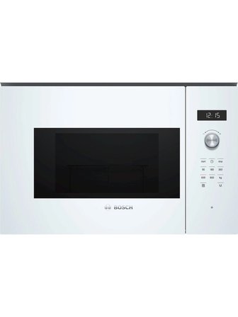 Bosch BFL524MW0 20 lt Beyaz Ankastre Mikrodalga Fırın