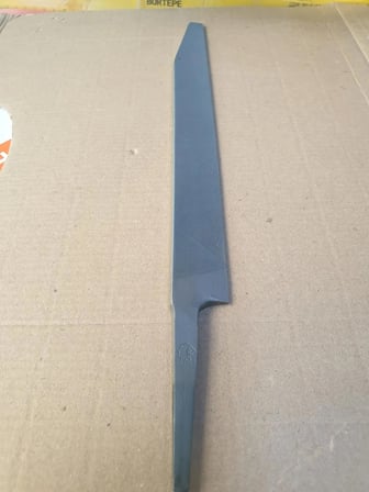 Bıçak Eğesi (Bıçak Şeklinde Eğe) Orta Diş 6 inç