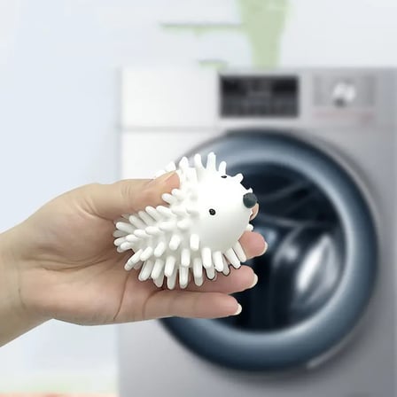 BakGelAl 2'Li Kirpi Model Tüy Toplayıcı Kırışık Ön leyici Çamaşır Kurutma Topu