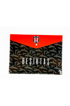 Bak Gel Al Beşiktaş Lisanslı Çıt Çıt Dosya A4 – Kartal Logolu Evrak ve Belge Düzenleyici Klasör, A4 Kartal Amblemli Evrak Düzenleyici