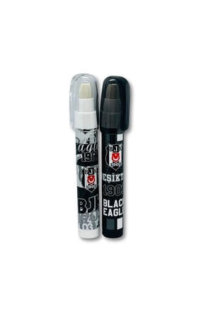 Beşiktaş Lisanslı Kırtasiye Okul Seti, 3 BJK Defter, Versatil Kalem, 0.7 Kalem Ucu ve Roket Silgi