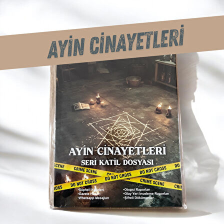 Dedektif Dava Çözme Oyunu – Ayin Cinayetleri: Seri Katil Dosyası 