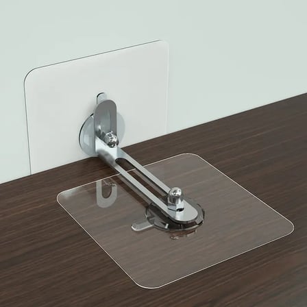 BakGelAl Deprem İçin Ultra Dayanıklı Çivisiz Duvarı Delmeden Ayarlanabilir Eşya Sabitleyici Aparat, Duvar Dostu Mobilya Sabitleme Kiti – Yapışkanlı Metal Destek Aparatı